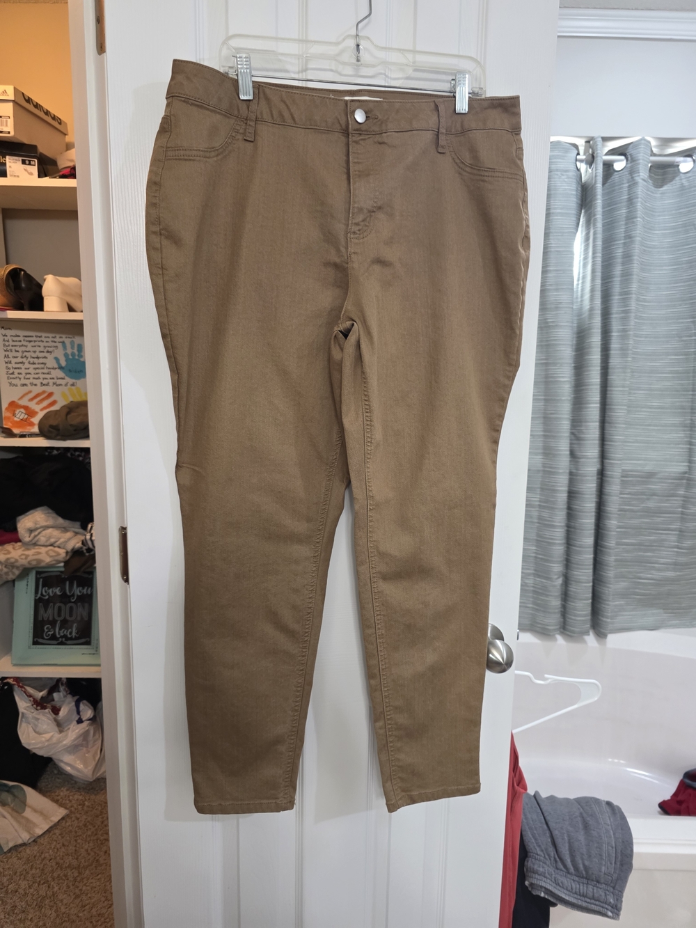 Classic Tan Skinny Jeans for Women - Stretchy Everyday Fit